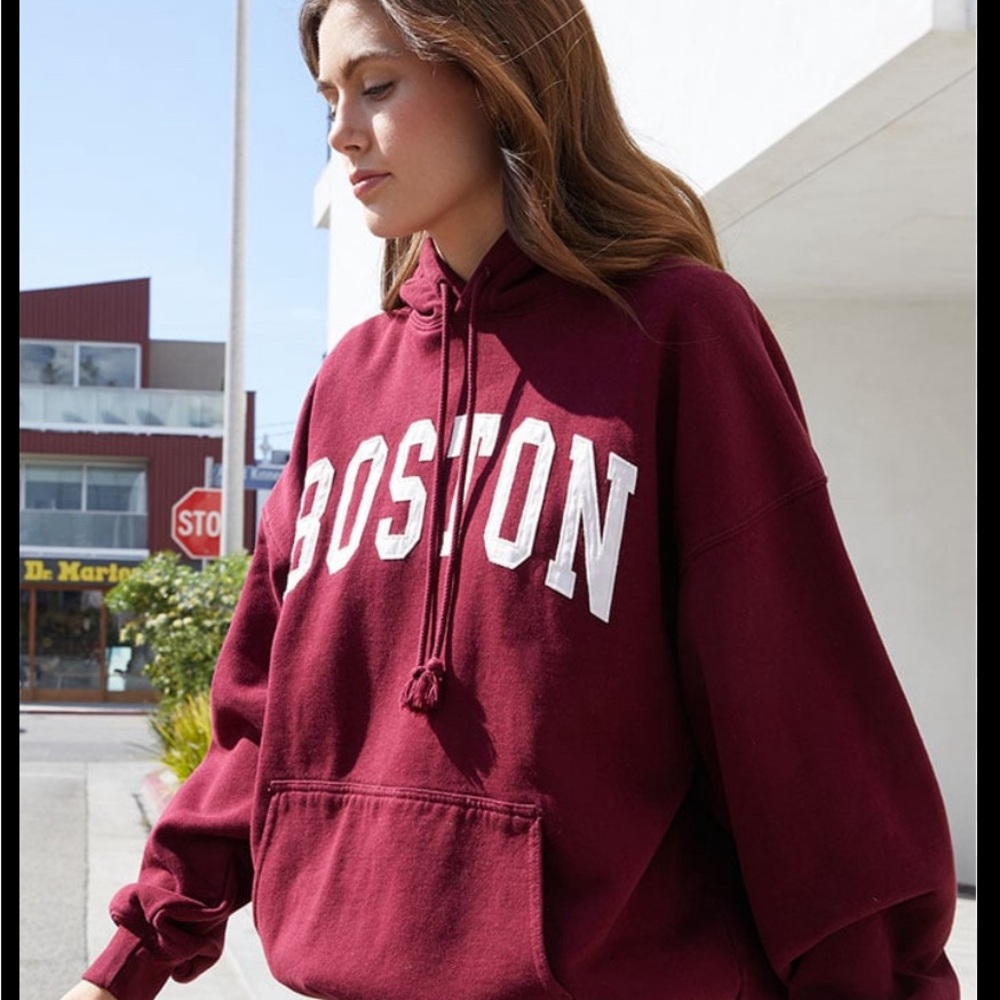 Brandy Melville/John Galt Boston Hoodie